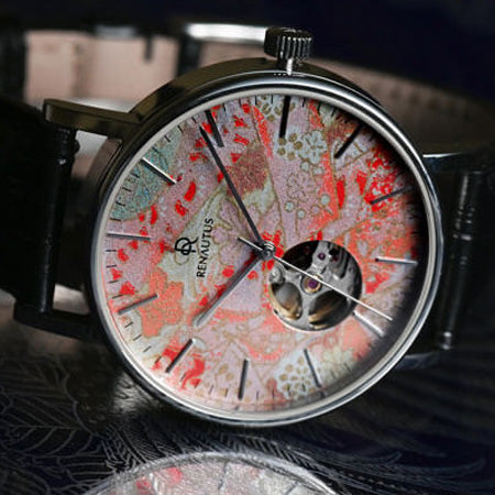 古都『奈良』の和と機械式腕時計を融合 『和 ~mechanical watch~』