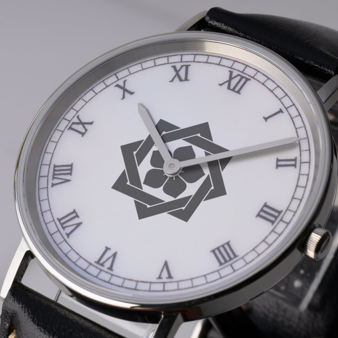 幕末の志士　坂本龍馬　家紋クォーツ腕時計 C-216